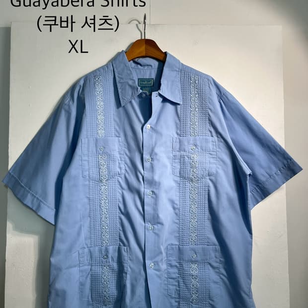 Guayabera Shirts (쿠바 셔츠) XL