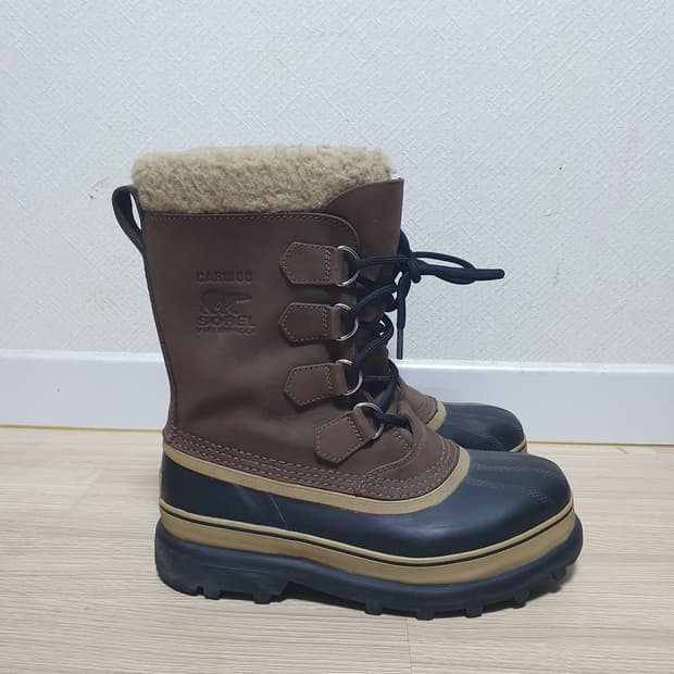 소렐 카리부 방한 부츠 브라운 250