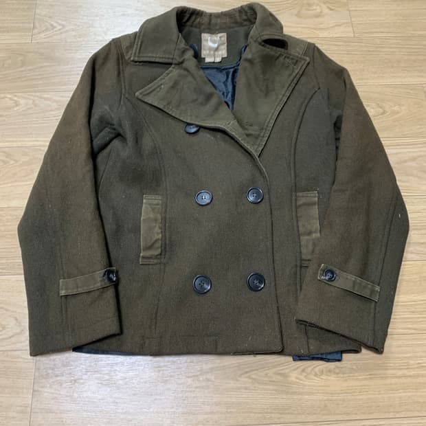 S)90s Stussy 빈티지 아카이브 피코트 (초승달)