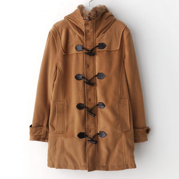 duffle hood coat