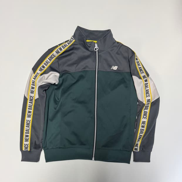 뉴발란스 키즈 사이드 트랙 집업 져지 155