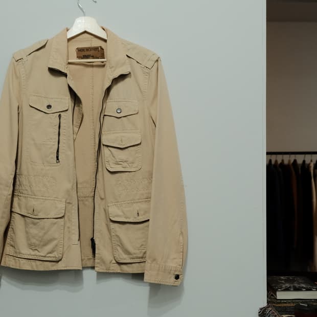 Neil barrett safari military jacket