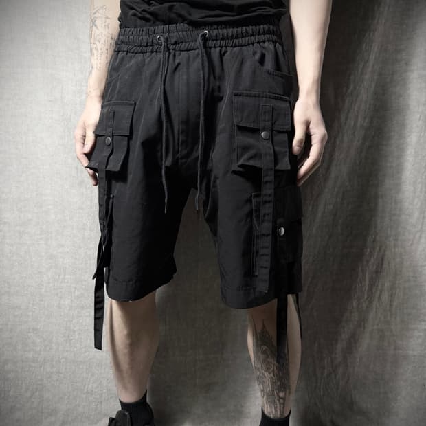 D.Gnak Multi Pocket Cargo Shorts 