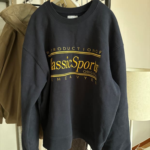 비헤비어 스웻셔츠 4size