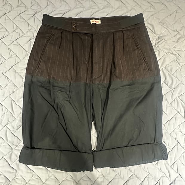 라프시몬스 20ss 와이드핏 롤업 쇼츠