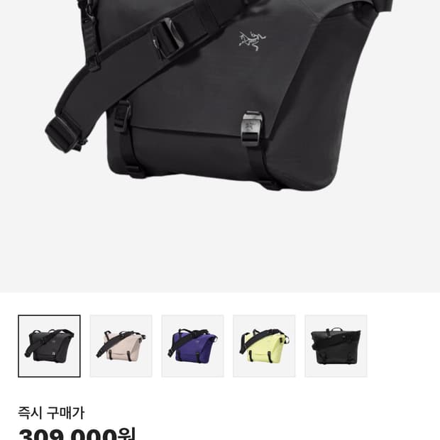 아크테릭스 그랜빌 10 블랙