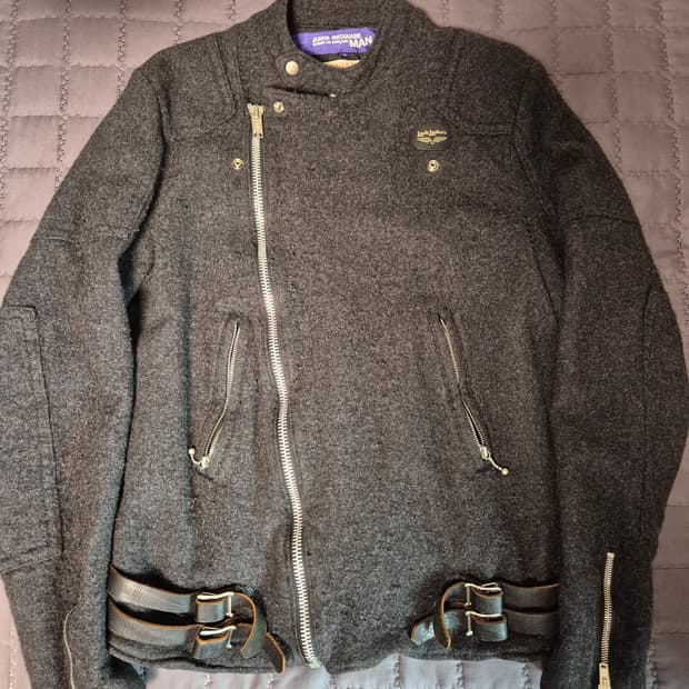 2003aw 준야와타나베 x 루이스레더 축융 울 더블라이더 L