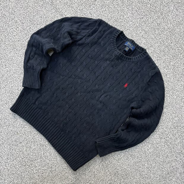 M 폴로 랄프로렌 키즈 케이블 니트 0402J