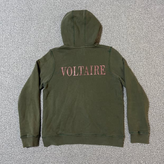 쟈딕앤볼테르 크롭 후드 집업 S