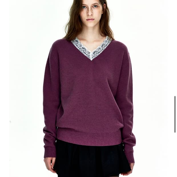 마지셔우드 퍼플 니트