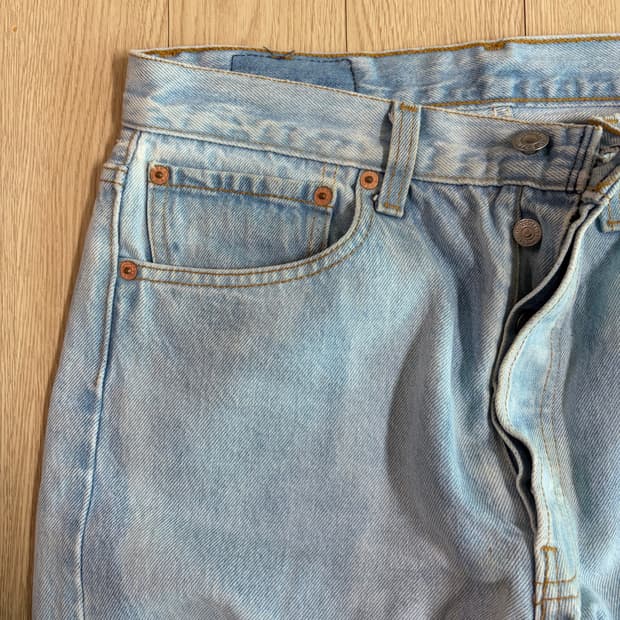 Levi’s 501 Ice blue jeans Made in USA 