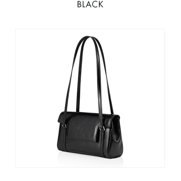 파인드카푸어 마티백 S 23 크링클드 - 블랙