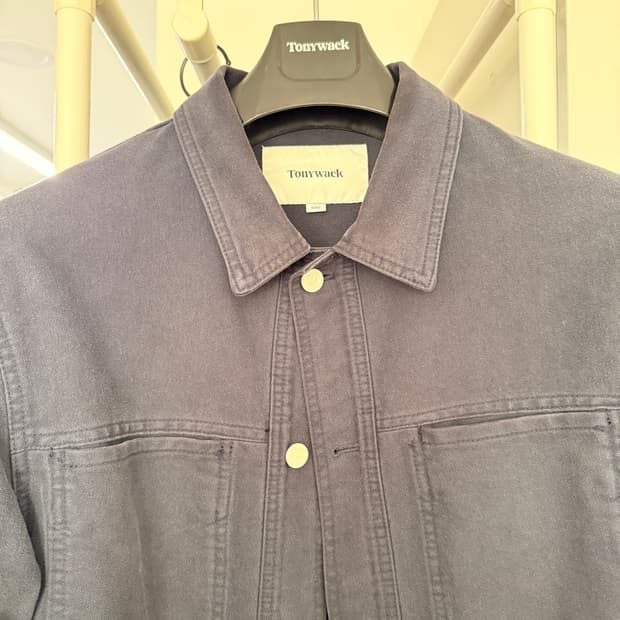 [TONYWACK]MOLESKIN COTTON TRUCKER JACKET