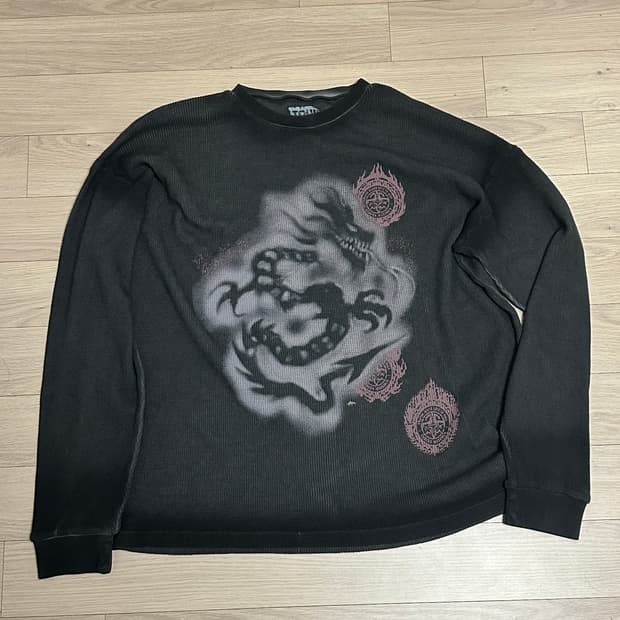 트래비스 스캇 내한 머천 롱슬리브 M