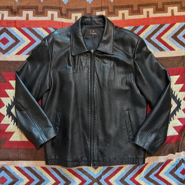 105) 00s 양가죽 싱글라이더 레더자켓
