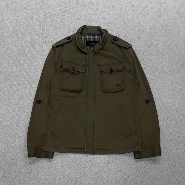 버버리 Burberry 블랙라벨 밀리터리 자켓 브라운