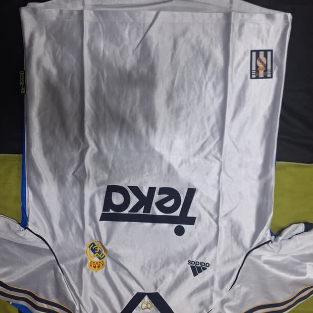 Teka 레알마드리드 레트로 축구유니품 반팔 oem 