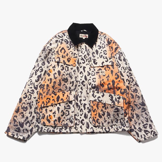 STUSSY - 23SS WASHED CANVAS WORK JACKET