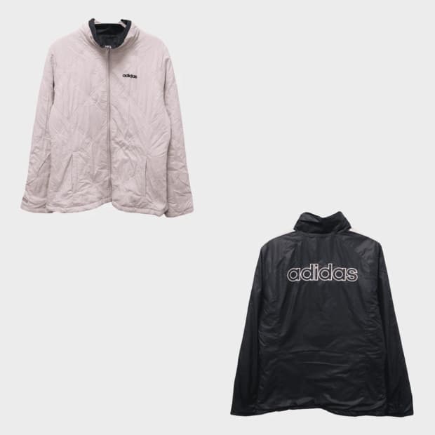 아디다스 리버시블 패딩 61246