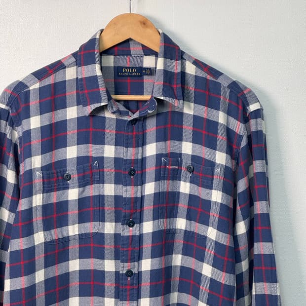 폴로 랄프로렌 체크 셔츠/S23