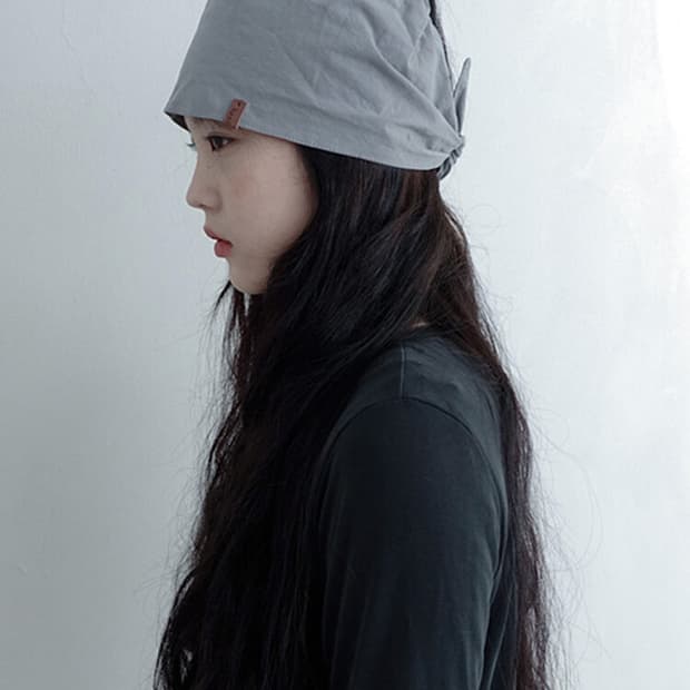 샵페어리 tie-up cotton bandana 반다나