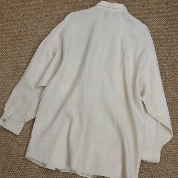 린넨100% 셔츠 아우터