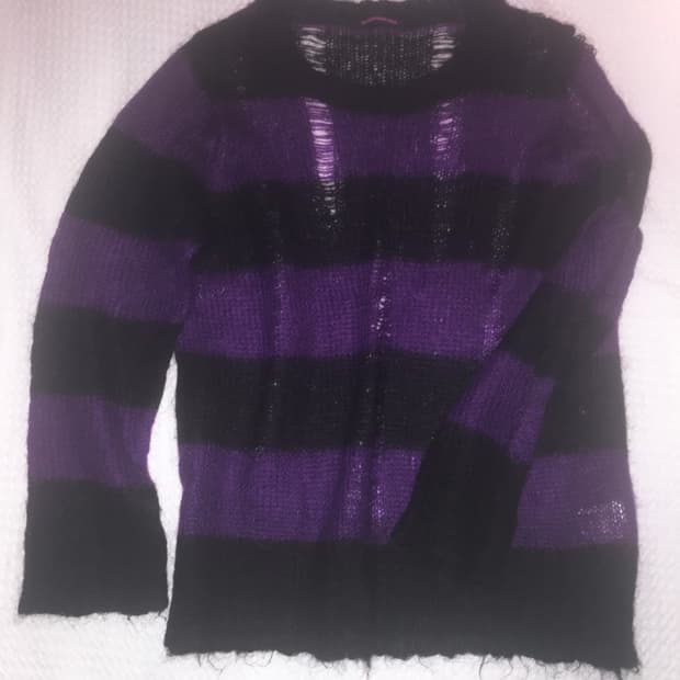 ALGONQUINS 펑크 니트 상의