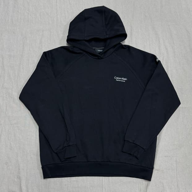 캘빈클라인 퍼포먼스 절개 패치 후드 XXL