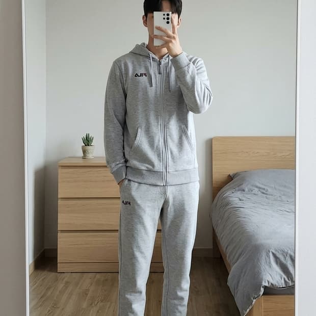 휠라 후드집업 (100/L