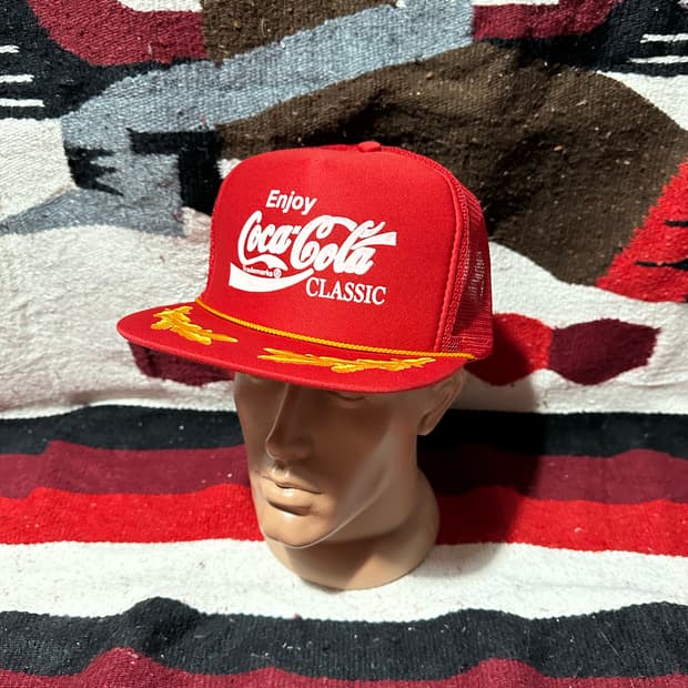 [빈티지] •Vintage Coca-Cola Trucker Cap