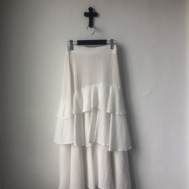 Layer long skirt
