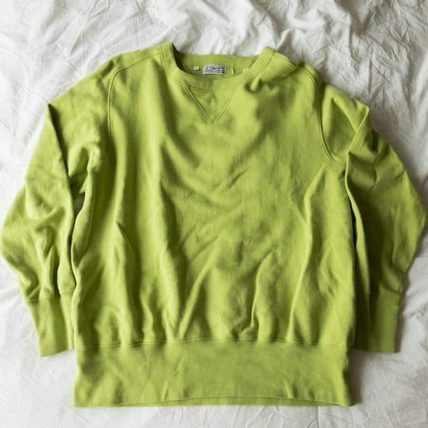 LVC 베이메도우 스웻셔츠 애플그린 L사이즈