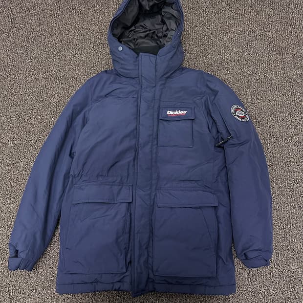 Dickies 디키즈 후드 패딩 점퍼 네이비 M