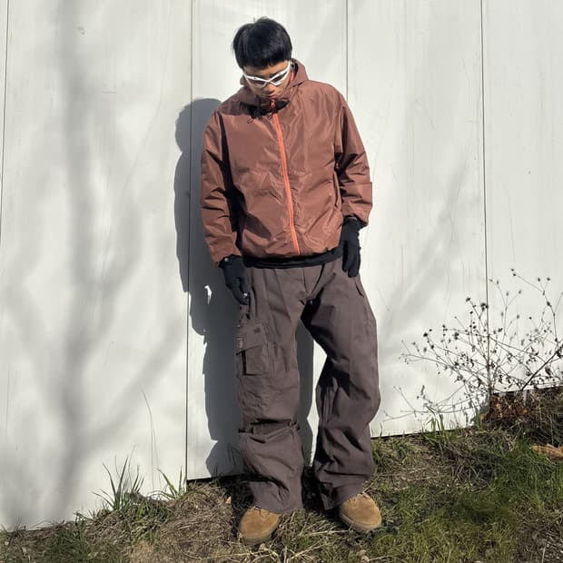 VOLCOM 볼콤 님버스 다크 브라운 카고 보드 팬츠