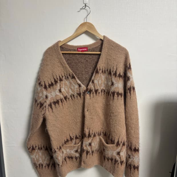 [XL] 슈프림 모헤어 가디건