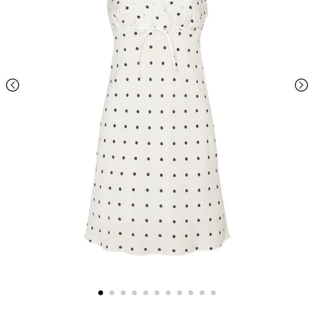 루루서울 dot halter dress