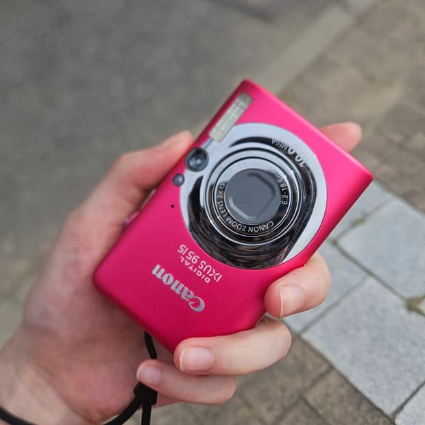작례o)캐논 디지털 IXUS 95 IS 핑크