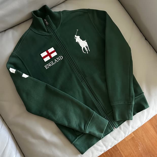 폴로 랄프로렌 빅포니 잉글랜드 집업 S