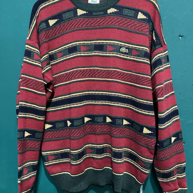 90s라코스테 프랑스생산 스웨터105