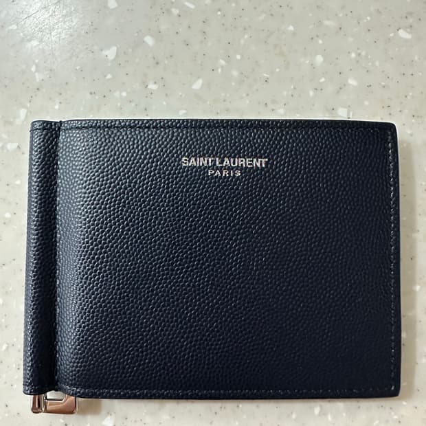 생로랑 빌 클립 지갑