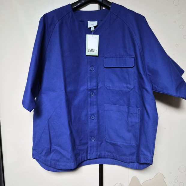 (새상품)H&M 블루 셔츠 L size