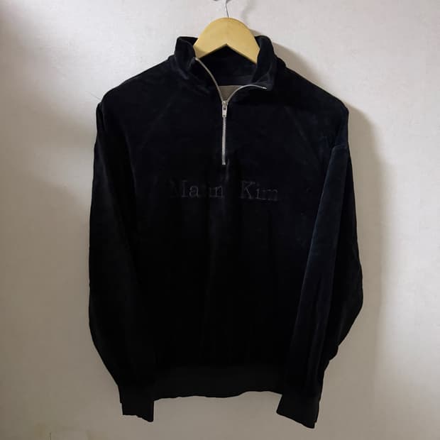 마뗑킴 벨벳 트레이닝 상하의 세트 (프리)