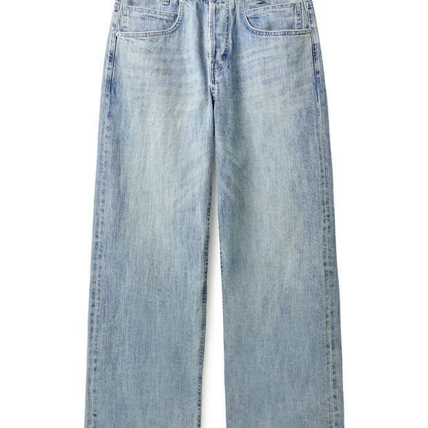 해칭룸 Regular Selvedge Jeans Light Blue