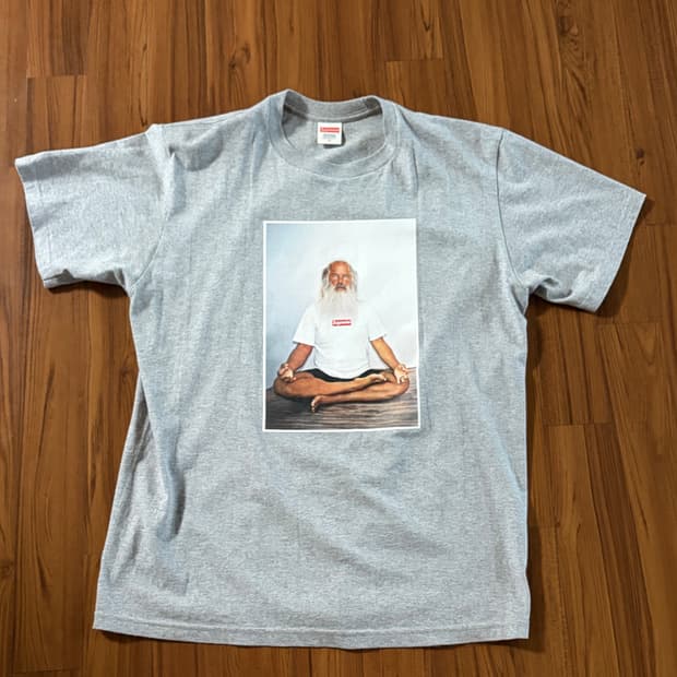 [S급] 슈프림 릭 루빈 티셔츠 헤더 그레이