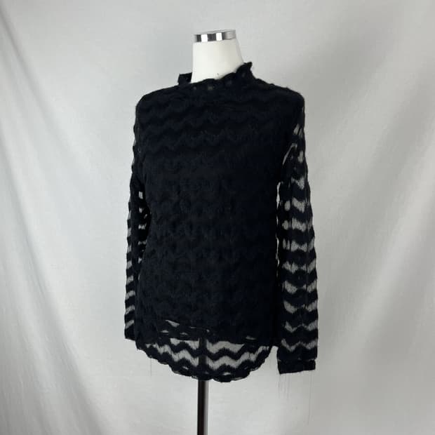 Vintage 시스루 롱슬리브 