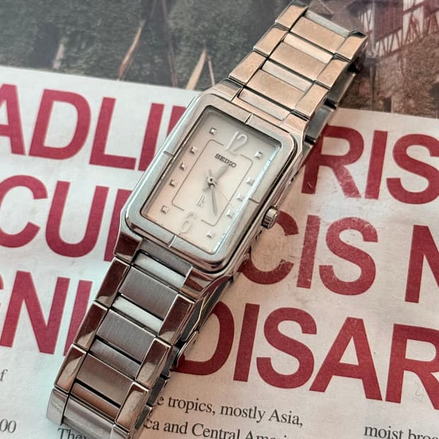 세이코 Seiko 스퀘어 레이디스