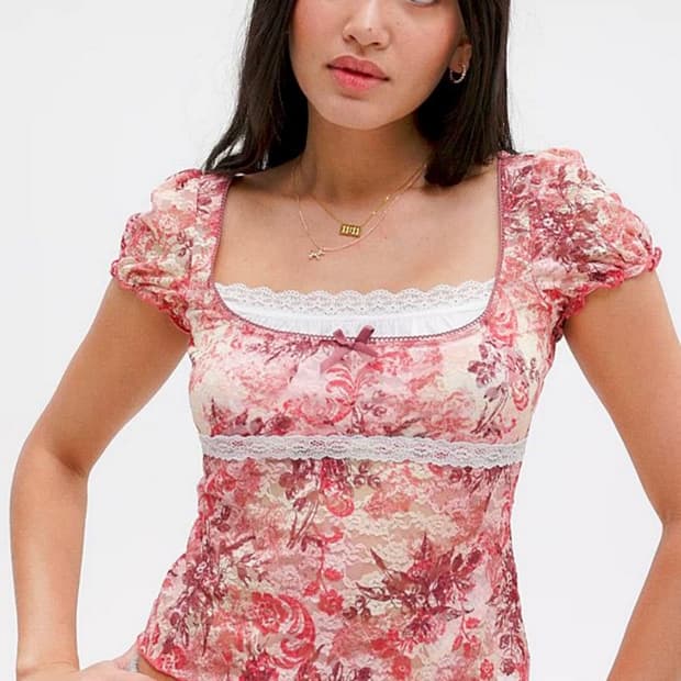 Urban outfitters lace top