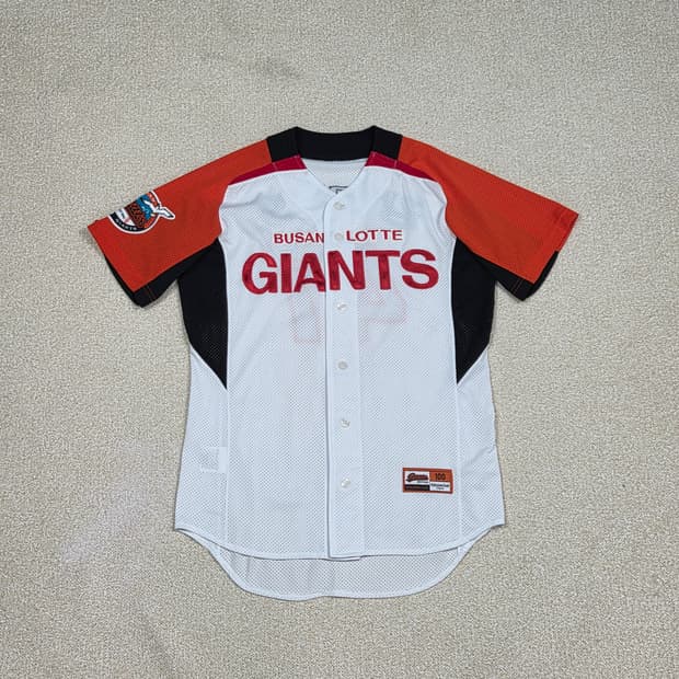 [롯데 자이언츠] 홈 메쉬 강민호 마킹 유니폼 | S00157