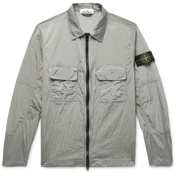 스톤아일랜드 19ss 나일론메탈 오버셔츠 XL