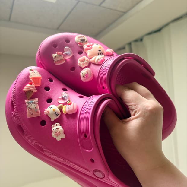 핫핑크 크록스 250